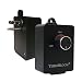 TerraBloom Fan Speed Controller For Booster Inline Exhaust and Duct Fans. Blower Airflow and Motor Speed Adjuster. Rated For Up To 350W. Continuous Dial Rheostat Control
