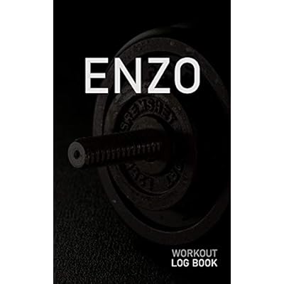 ENZO: Blank Daily Workout Log Book Track Exercise, Bahrain Ubuy