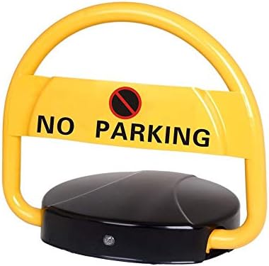 mestrol Car Parking Lock Waterproof and Anti Collision Wireless Remote Control Carport Parking Barrier with Rechargeable Battery