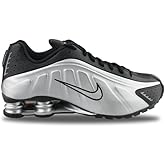 Nike Shox R4 Men's Shoes (Metallic Silver/Black/Metallic Silver/Metallic Silver)
