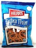 Herr's Extra Thin Pretzels 1 Oz. (Case of 36)