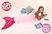 Mermaid Tail Blanket - Soft and Warm Polar Fleece Fabric Blanket by Cuddly Blankets for Kids and Teens (Ages 3-12) (Hot Pink and Light Pink)
