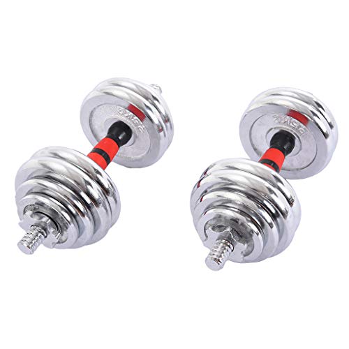 HADSHAAE-A-Pair-of-66-LB-Adjustable-Dumbbell-Combination-Set-Home-Fitness-Dumbbell-Combination-Dumbbell-Barbell-for-Men-and-Women-Gym-Work-Out-with-Connector-Options