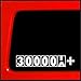 Sticker Connection | 300,000 + Miles | Diesel Life JDM Bumper Sticker Decal for Car, Truck, Window, Windshield, Laptop | 1.3