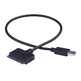 Lumsing - Sata Cable USB 3.0 to SSD / 2.5-Inch SATA cable Hard Drive Adapter [Optimized For SSD, Support UASP SATA III]