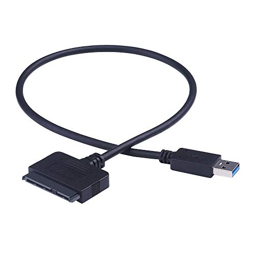 Lumsing - Sata Cable USB 3.0 to SSD / 2.5-Inch SATA cable Hard Drive Adapter [Optimized For SSD, Support UASP SATA III]