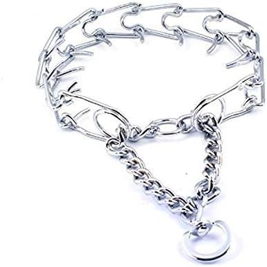 Orion Sports Pinch Collar - Chrome Plated Adjustable Prong Training Collar