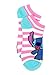 Disney Lilo & Stitch Womens Multi Pack Socks (9-11 Womens (Shoe: 4-10), Pink/Multi)