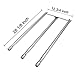 onlyfire Stainless Steel Burner Tube Set for Weber Genesis Silver B and C, Spirit 700 and Genesis Gold Gas Grills (28 1/8 x 12 3/4 inches)