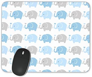seamless elephant animal cartoon Mouse pad Mousepad Nonslip Rubber Backing