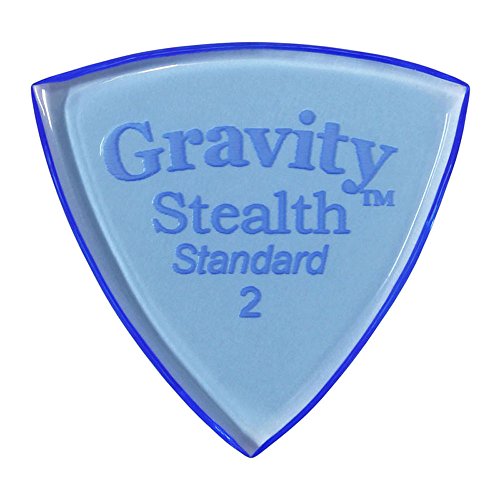 Gravity Picks Stealth - Standard, 2mm, Polished