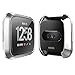 EZCO Screen Protector Case Compatible with Fitbit Versa (2-Pack), Soft TPU Plated Bumper Case All-Around Protective Screen Cover Shell Compatible Versa Smart Watch