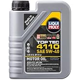 LIQUI MOLY Top Tec 4110 SAE 5W-40 Motor Oil | 1 Liter | Fully synthetic engine oil | SKU: 22120