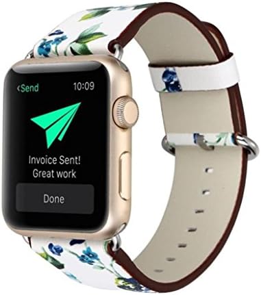 Wrist Watch Band, Winhurn NEW PU Leather Strap Replacement Belt for Apple Watch 42mm 2017 (B)