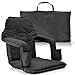Portable Stadium Chair For Bleachers – Extra Wide Deluxe Model + Free Carry/Storage Bag– Water Resistant + Padded Back & Armrest+2 Drink Holders – For Maximum Comfort By Smart Ideas 4 Life