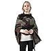 SEPTEMBER HOME Pashminas Camouflage Blanket Scarf ultra-soft plush style Ponchos Pashmina Shawls and Wraps