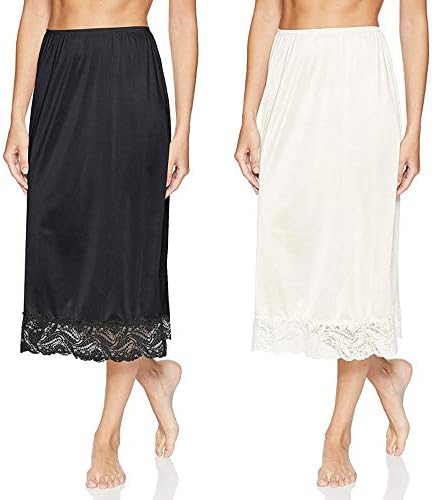 Under Moments Half Slip 27" & 32" with All Around Lace Combo Pack