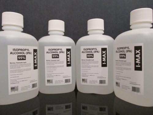 Isopropyl Alcohol 99.5% - 4 x 1000 ml (More Than 1 Gallon) Made in The USA - Includes a Trigger Sprayer
