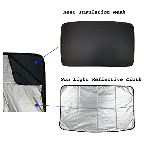 Tesla Model 3 Sunshade Skylights Roof Window Sun Shade, UV Protection