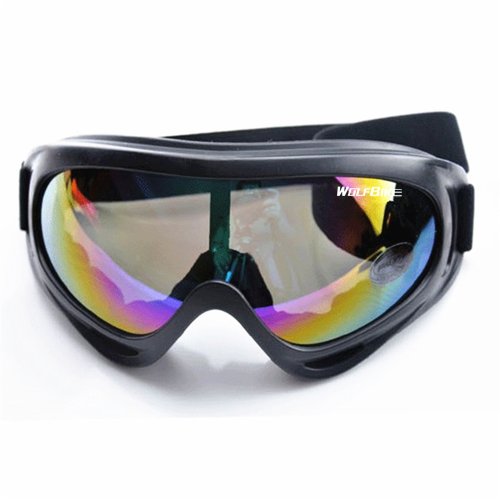 Wolfbike Men Bike Bicycle Motorcycle Goggle Ski Snowmobile Eyewear Snow Sports Cycling Protective Safety Glasses Multi-color Available - Colorful-Tinted