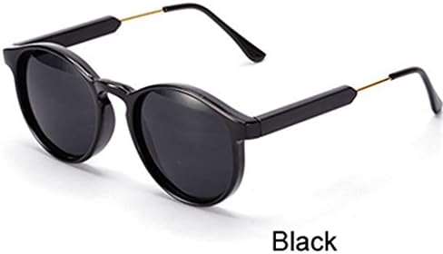 CHOUHOB Transparent Frame Anti UV Flash Mirror Sunglass Female Shades Sunglases Black