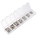 Pandahall 1 Box Mixed Platinum Plated Brass Cord Ends Caps Nickel Free (About 180pcs)