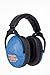 Pro Ears ReVO Passive Ear Muffs, Perfect for Children & Adults with Smaller Heads, NRR 25, Comfortable Fit w/Proform Leather Cushions, Ideal for Hunting, Concert, Racing, USA-Made, Blue Diamond Plate