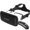 Sunsupfan VR Headset with Remote Controls for iPhone&Android, Lightweight Design, Eye Protection, Anti-Blue Light, HD…