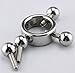 One Pair Heavy Clip on Non-Pierce No Pierce Fake Nipplering Shields with Screw Adjustable Circle
