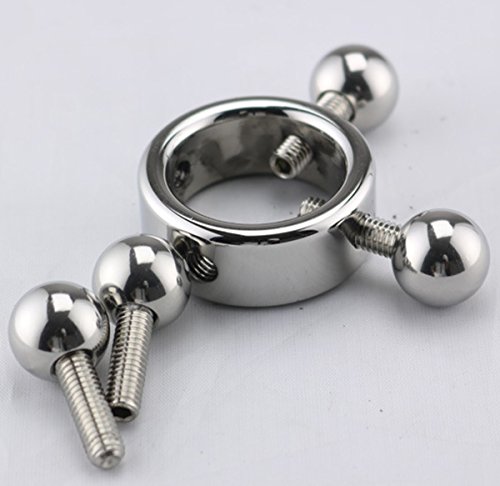 One Pair Heavy Clip on Non-Pierce No Pierce Fake Nipplering Shields with Screw Adjustable Circle