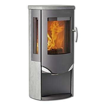 Loto de la chimenea PRIO 6 S agujeros 6 kW horno de leña de la ...