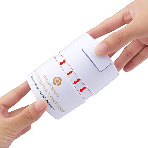 BEYELIAN Glue Storage Container Eyelash Extensions Adhesive Jar Stand Sealed Tank Lash Artists Tool White - Thumbnail 7