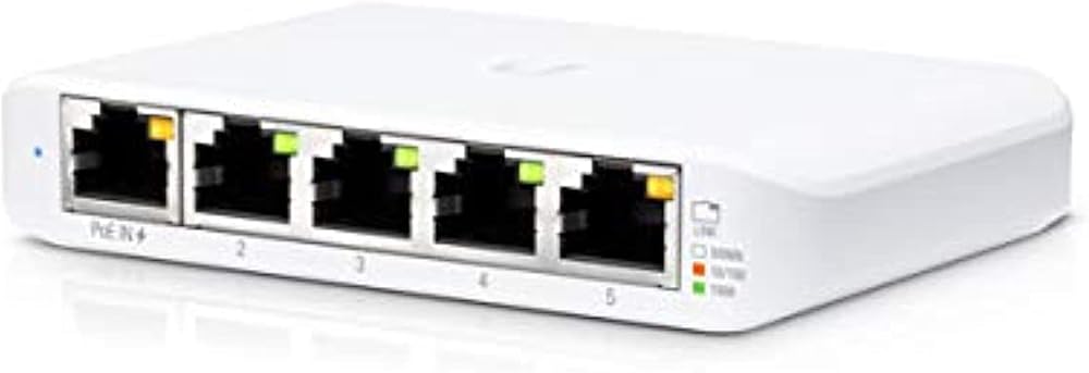 Ubiquiti USW-FLEX-MINI-5 5-Port Managed Switch PoE In