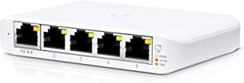 Ubiquiti USW-FLEX-MINI-5 5-Port Managed Switch PoE In