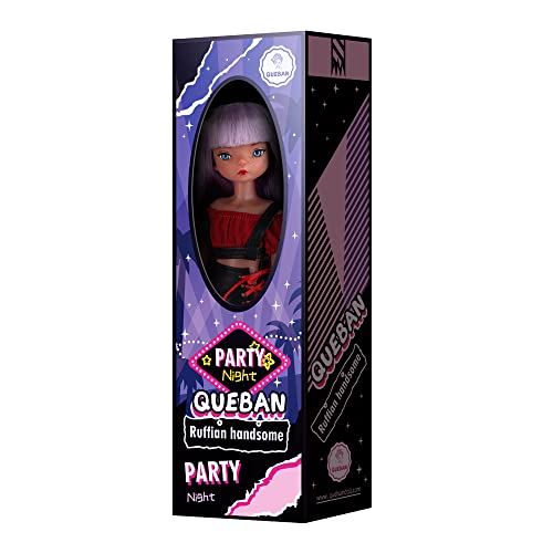 QUEBAN Doll by Elliot-Poseable Fashion Doll with Sexy Fashion Clothes and Purple Hair,A Pair of Designer Recommended Interchangeable Hand,Best Gitfs for Girls Christmas Birthdayand Collectors-11.5In in Dubai - UAE | Whizz QUEBAN Doll by Elliot-Poseable Fashion Doll with Sexy Fashion Clothes and Purple Hair,A Pair of Designer Recommended Interchangeable Hand,Best Gitfs for Girls Christmas Birthdayand Collectors-11.5In in Dubai - UAE | Whizz