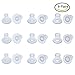 9 Pairs Stiletto High Heel Protector Shoes Stopper Cover Clear Cylinde Shape(3 Sizes)