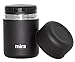 MIRA 20 oz Lunch, Food Jar, Vacuum Insulated Stainless Steel Lunch Thermo, Black