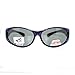 OTG Fit Over Glasses Oval Polarized Lens Sunglasses 100% UV Protection Purple