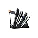 Remote Control Organizer, Space Saving Metal TV Remote Control Storage Organizer/Caddy/Rack/Organizer, Black Remote Control Tidy Remote Holder and TV Remote Organizer