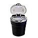 WINOMO Auto Car Smokeless Stand Cylinder Cup Holder Cigarette Ashtray(Black)