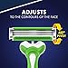 Gillette Sensor3 Men's Disposable Razor, Sensitive, 8 Count (Packaging May Vary)
