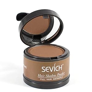 Hairline Powder, Hair Root Dye, Instantly Hair Color Shadow Cover Gray Hair Root, Hair Touch-Up, Thin Hair Powder 4g