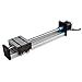 Industrial Linear Guide Slide Table Ball Screw Motion Rail CNC Linear Actuator Stage with 42 Stepper Motor[200mm]