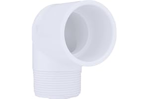 CHARLOTTE PIPE 1 1/2 SCH 40/90 DEGREE STREET ELL MPTXS PRESSURE (1 Unit Piece)