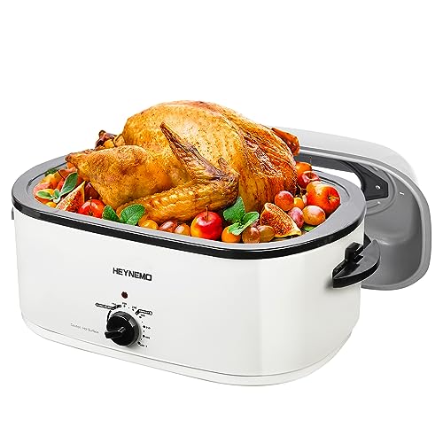 26 Quart Electric Roaster Oven with Visible