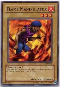 Yu-Gi-Oh! - Flame Manipulator (LOB-016) - Legend of Blue Eyes White Dragon - 1st Edition - Common