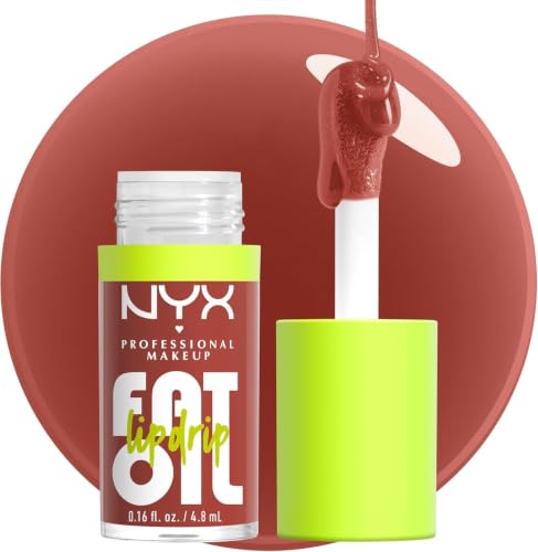 , Fat Oil Lip Drip, Aceite Labia, Hidratación 12H, con Aceite de Escualano, Frambuesa y Zarzamora, Tono: Splash of Cream