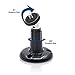 (3 pcs Black) 8cm Security Camera Wall Mounts for Arlo Camera Mount for Netgear Dropcam Arlo Q Pro HD GO CCTV Screw Wall Adjustable Swivel 360 Degree Outdoor Indoor Anti Theft Ceiling Mount By Sully