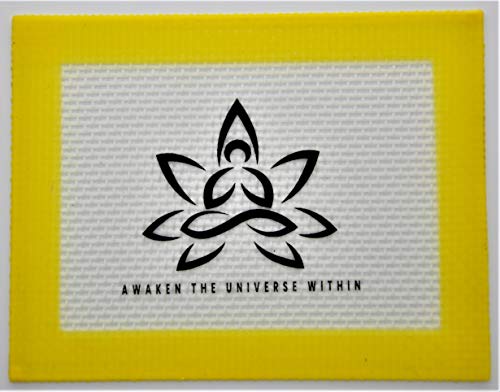 PeakState420 Silicone Honey Straw Travel Kit 6.5"| Carving Tool for concentrate wax| Budder Pipe | Pipe extracts | Wax Pipe (Yellow)