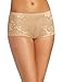 Heavenly Shapewear Women's Jacquard Padded Panty, Nude, Small
